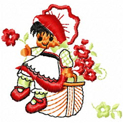 Girls Embroidery Design 10 Girls Embroidery Design 10